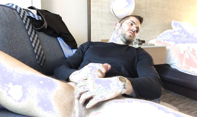 Dom Alpha Daddy Cumming on Black Tee-T-Shirt (Verbal)