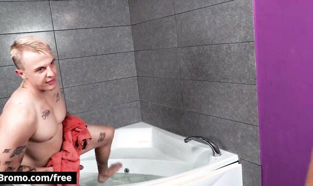 Bromo - Super-Fucking-Hot Couple Rudy Valentino & Leon Ravage In The Shower Then Go To Their Have Joy Guest Guest Room To Do S&M & SADOMASOCHISM