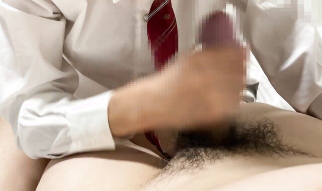 【大学生】ネクタイ姿の歳年上彼氏にフェラされてイッちゃう年下大学生 JAPANESE GAY SCHOOL DAMSEL DEEP HATCH