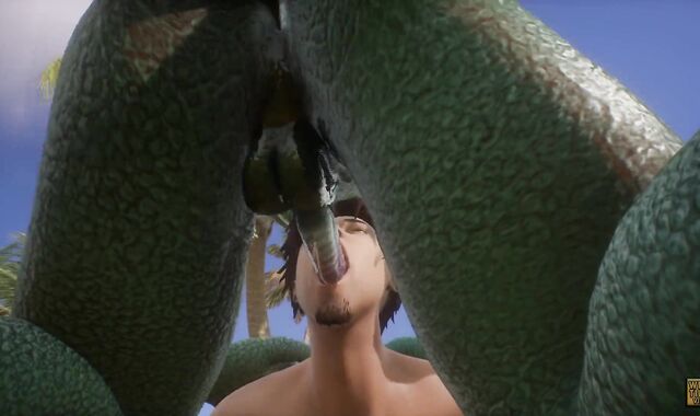 Wild Life Twunk Guy gets humped by a Dragon