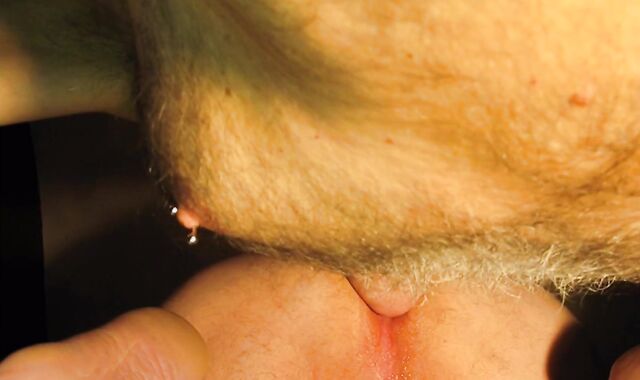 Hunk Father Pops Inwards and Felching Chub Father Rump