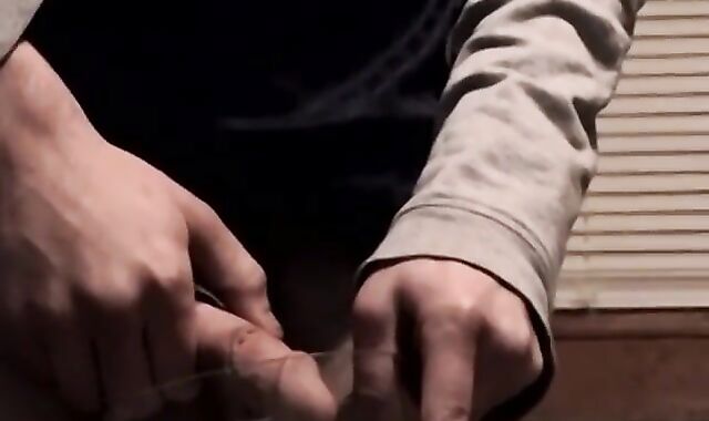 Naughty unexperienced Maxxx Fuck milks off monstrous dick and pees solo