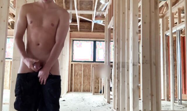 Caught Nutting on Construction Website