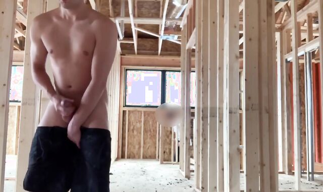 Caught Nutting on Construction Website