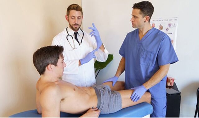 Patient Isaac Parker Gets Double Inner Money-Shot By Medic Johnny Ford and Quin Quire - Doctor Tapes