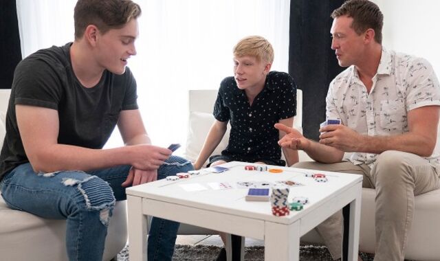 Lil'' Man Caleb Anthony Gives Up His Cock-Squeezing Ravage-Fuckhole To Immense Step Brother-In-Law-In-Law And Crazy Step Father - FamilyDick