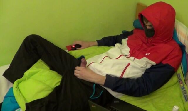 I jizm in my Nike jacket and Adidas hoodie