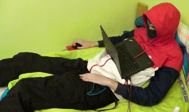 I jizm in my Nike jacket and Adidas hoodie