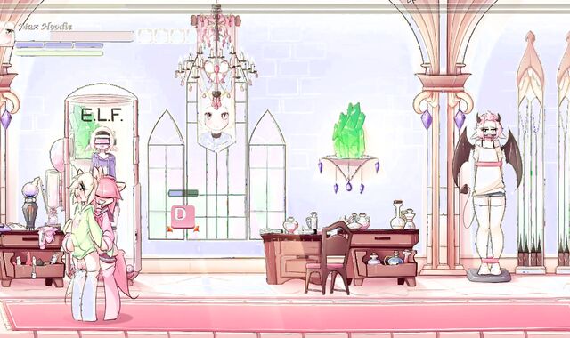 Max The Elf v0.4 [Femboy Manga Pornography game PornPlay] Ep.8 gang hook-up by the succubus supah-insane army