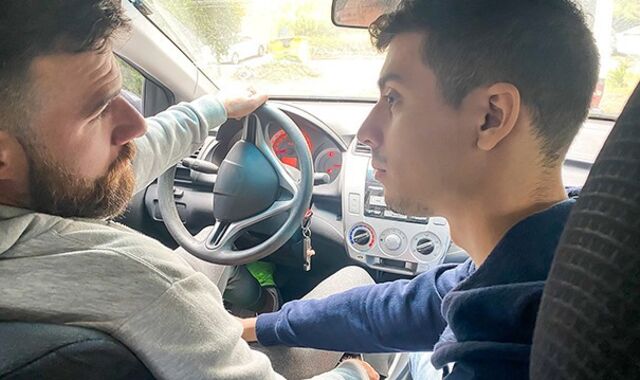 Wolf Driver Rodrigo El Santo Picks Twink Dude Valentin Val And Pummels His Tight Butt - SayUncle