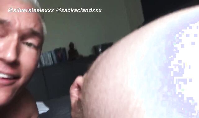 Silver Steele Pokes and Breeds unshaved Aussie hairy man Zack Acland clothed in kilts