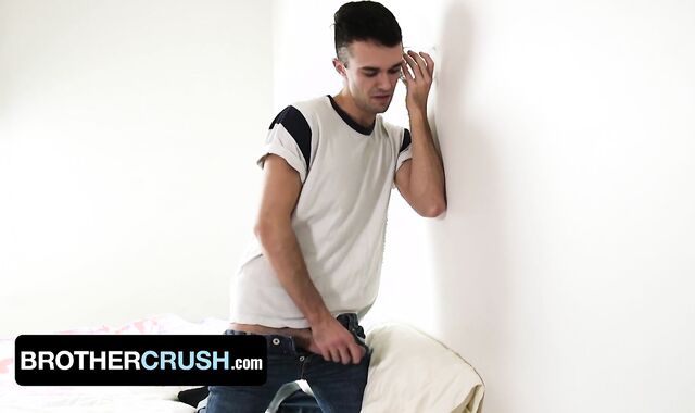 Curious Teen William Sawyer Gets Kinky And Offers His Cock-Squeezing Virgin Fuck Hole To Step Brother-In-Law-In-Law - BrotherCrush