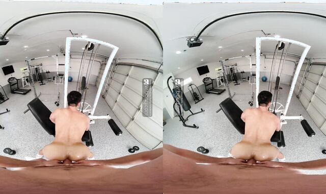 VRB Queer Sans A Rubber orgy desire in the gym with muscle asian Jkab Dale VR Porno