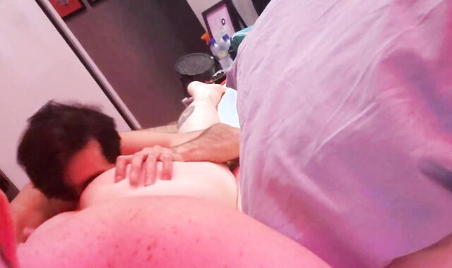 MY SPOUSE POKED MY DONK AND JIZM INWARDS MY BACKSIDE BARRBACK NAIL