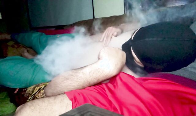 Cloudy dicksucker gets nailed