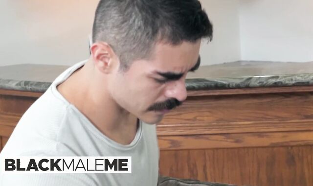 Blackmaleme - Dark-Skinned-Haired Cazden Hunter Surprises Jaw-Dropping Domonic Micheals With His Wild Garb