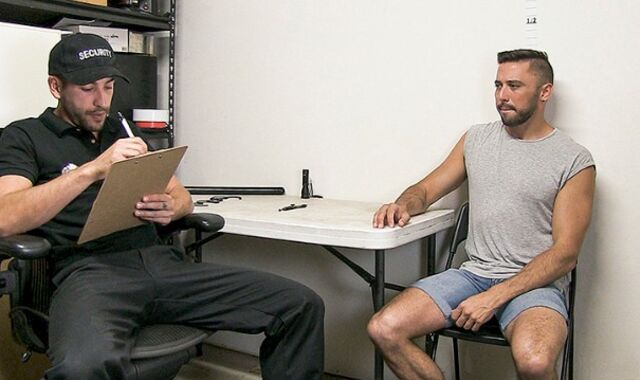 Muscly Thief Shane Jackson Lets The Weirdo Officer Pulverize And Fill His Culo With Spunk - Young Perps