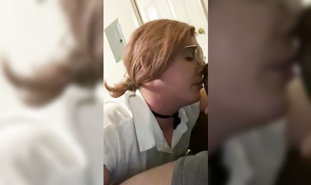 Sissy mega-bitch liking monstrous ebony weenie