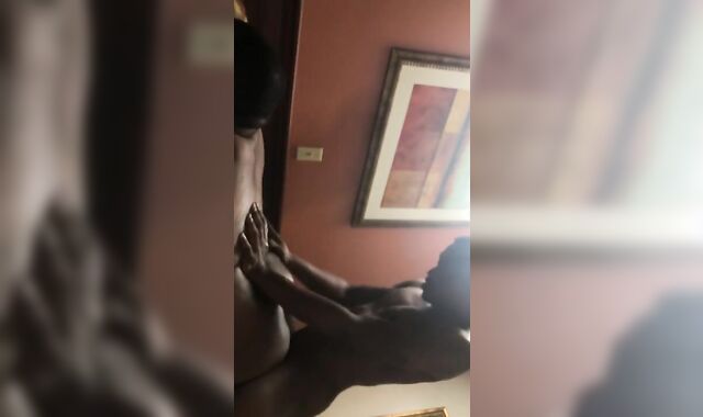 Bottom takes Tops Sans A Condom Spear in Flint hotel apartment