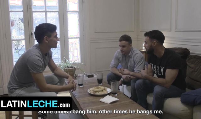 Wild Stud Jonas Matt Takes Rodrigo El Santos Massive Brazilian Jizz-Shotgun While His BOYFRIEND Is Watching - Brazilian Leche