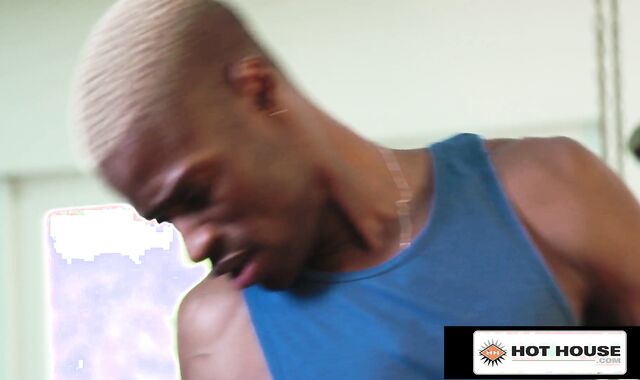 HotHouse - Steamy AF Jocks Bisexual-Racial Couple Ravaging Rock Rock Hard