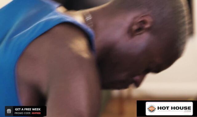 HotHouse - Steamy AF Jocks Bisexual-Racial Couple Ravaging Rock Rock Hard