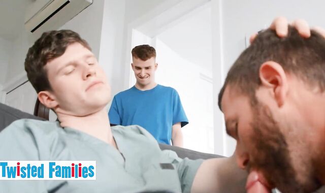 Distorted Families - Ryan Jacobs And Tanner Hall Engage In A Steamy 3 Way With Finn Harding