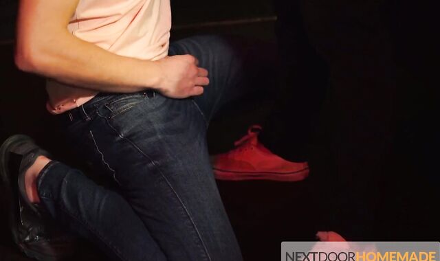 Pool Table Tear Up At Club For Twink - Damien White, Matt Heron, Luca Luv - NextDoorHomemade