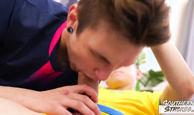 SOUTHERNSTROKES Twinks Alpan Stone And Adam Keller Wet Breed