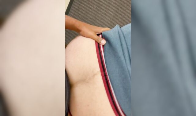 Getting bred in the stairwell on my way home from getting bred by 3 boys