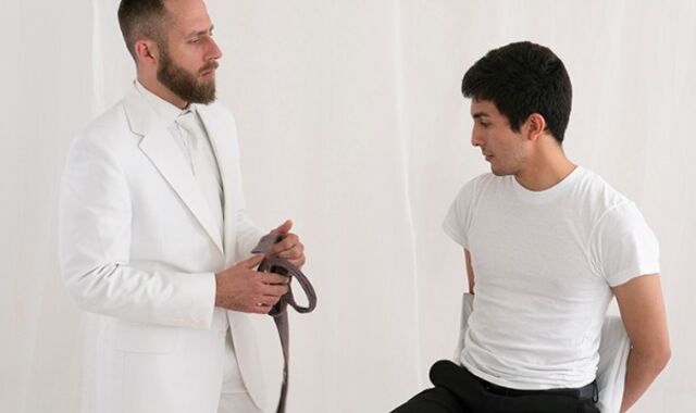 Bishop Joel Someone Breeds Youthful Mormon Man During Interview For Joining The Order - Missionary Studs