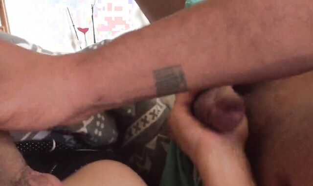 Masturbating off my stepuncle's fine-sized boy man sausage - Galiel Swan