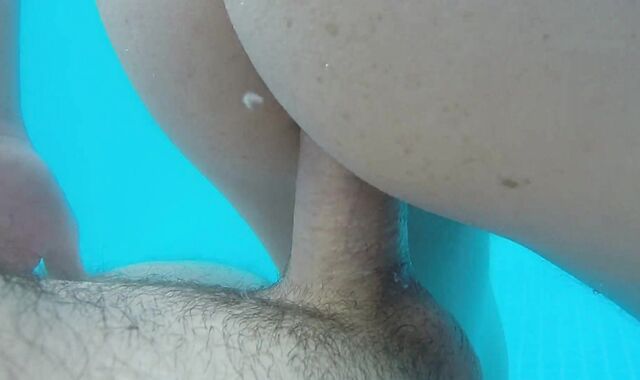 backside plowed my fag in the pool