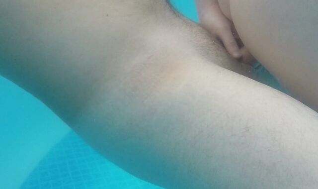 backside plowed my fag in the pool