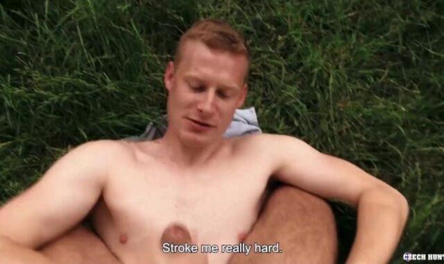 BigStr - Supah-Tearing Up-Super Hot Fellow Sunbathing Entirely Nude In The Lake And A Stranger Offers Him Cash For His Beef Whistle