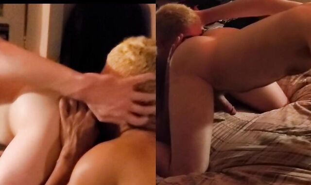 phat dark-hued fellow wood tears up fat white donk