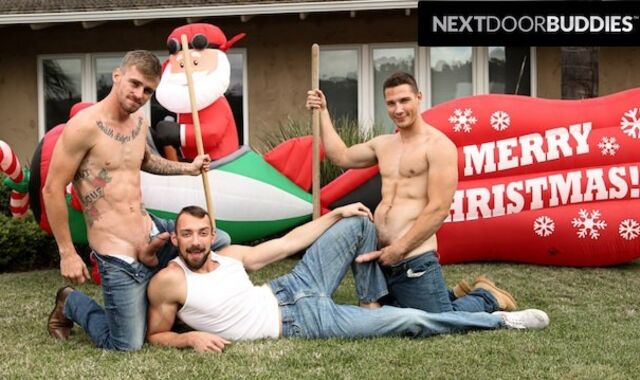 Kinky Jock Double Plunged - Ryan Jordan, Spencer Laval, Johnny B - NDB