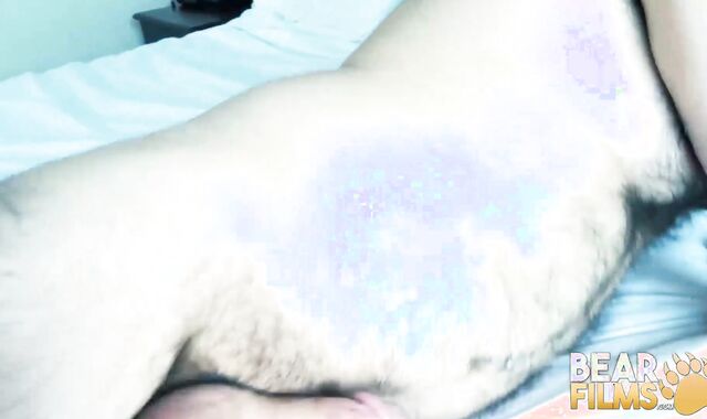 BEARFILMS Unshaved Boy Sam Dark-Hued Wanks And Caboose-Pummel Plays Solo