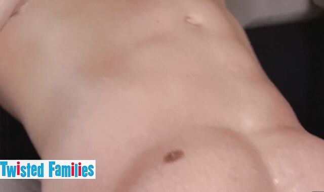 Distorted Families - Crazy Wank Radley Goes For A Ride On His Red-Hot Step-Dad's Tanner Brock's Guy Meat