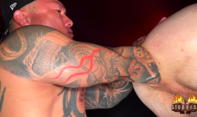 Damian Dragon Stiff-Core Elbow Deep Tears Up Nate Grimes For Studfist