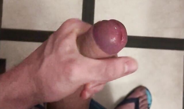 Wish Boy gorgeously Getting Off on herself at the Mirror / Huge Rod 23cm