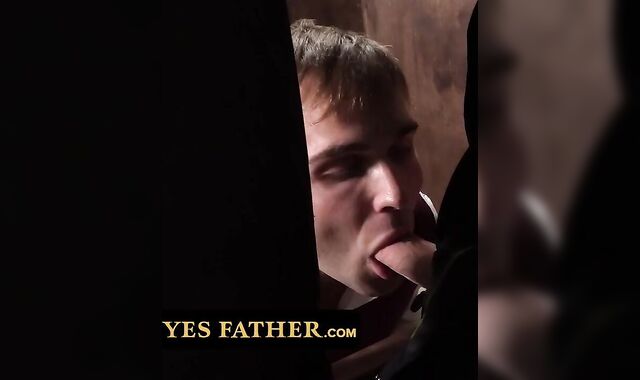 YesFather - Weirdo Elder Priest Blows Shy Catholic Fellow And Plumbs Him During Confession