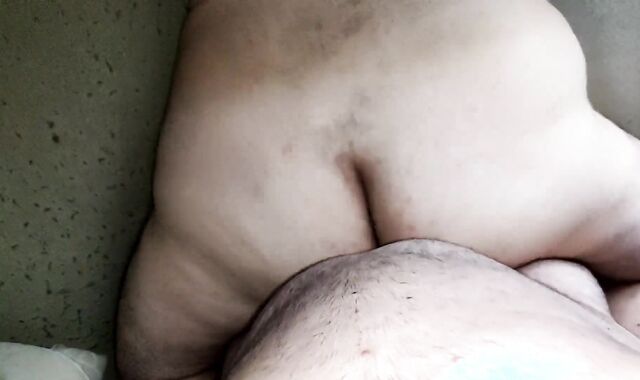 He pummels my butt great with his monstrous pecker