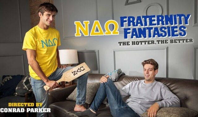 School Frat Man Proves He Can Make Guys Cum - NextDoorStudios