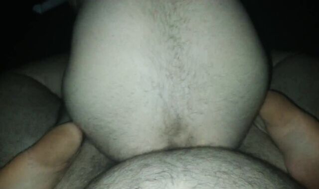 Puppy Rides Dad Before Bed