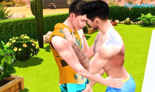 Eyeing my gardener makes my bone rock-hard