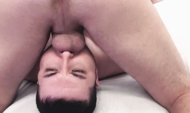 Jaws shagging and spunk on throat