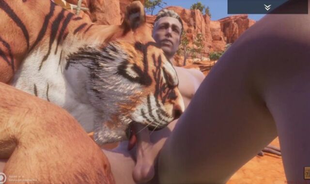 Supah-Mischievous Life / Teen guy getting knoted by Tiger