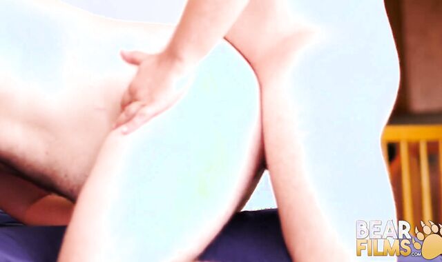 BEARFILMS Hairy Men Alezgi Cage And Taylor St Moore Moist Plow