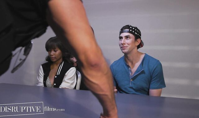 DisruptiveFilms - Fellow Gets Backside Boinked By Cop After His Gf's Arrest